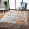 Homeroots 8 x 10 ft. Rustic Brown Abstract Area Rug 395986 - alternate 7